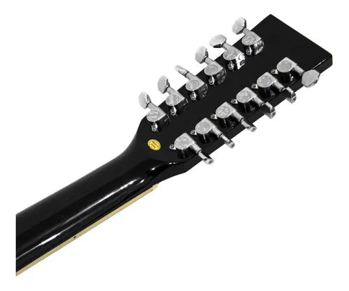 GUITARRA TEXANA ELECTROACUSTICA  NEGRA 12 CDAS SEGOVIA | SGC12BK N