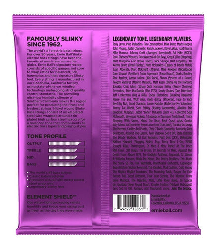 Encordadura bajo Electrico Ernie Ball Power Slinky 55-110