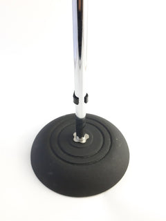 BASE PARA MICROFONO RECTA C/PLATO. N