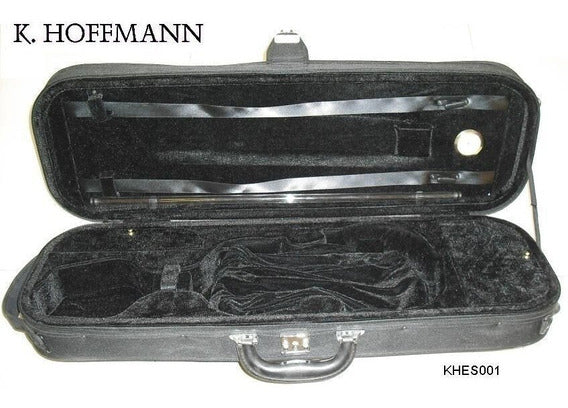 ESTUCHE CONSERVATORIO NEGRO/NEGRO VIOLIN 4/4  K.HOFFMANN | KHES001 N