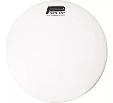 PARCHE POWER BEAT 18'' BLANCO LISO