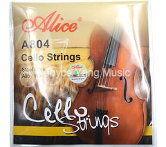 JUEGO DE CUERDAS P/CHELO 4/4 ALUMINIO-NICKEL ALICE