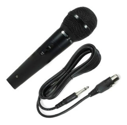 Microfono Dinamico Unidireccional Metalico Negro Radox 490-125 N