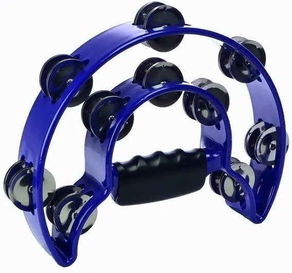 PANDERO MEDIA LUNA DOBLE AZUL ALICE N