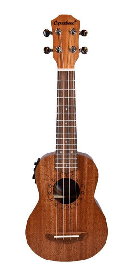 UKULELE SOPRANO ELECTROACUST MAD CAOBA C/ FUNDA COPACABANA