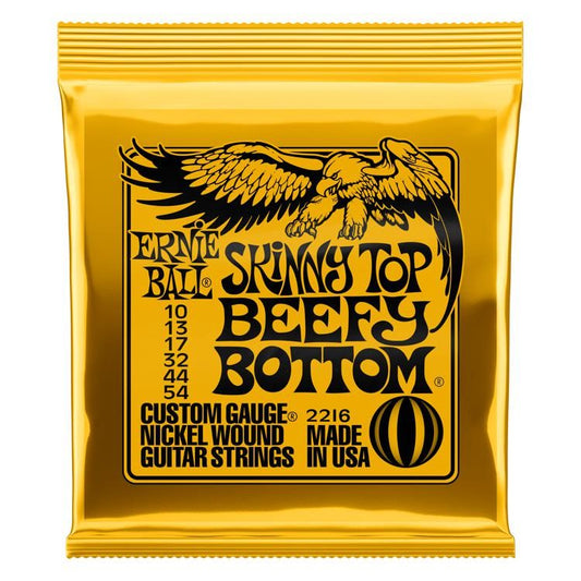 ENCORDADURA GUITARRA ELÉCTRICA ERNIE BALL "SKINNY TOP BEEFY SLINKY" 10-54  2216