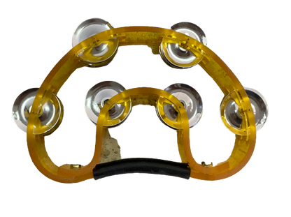 Pandero 1/2 Luna Doble Acrilico Chico | 12dob6 N