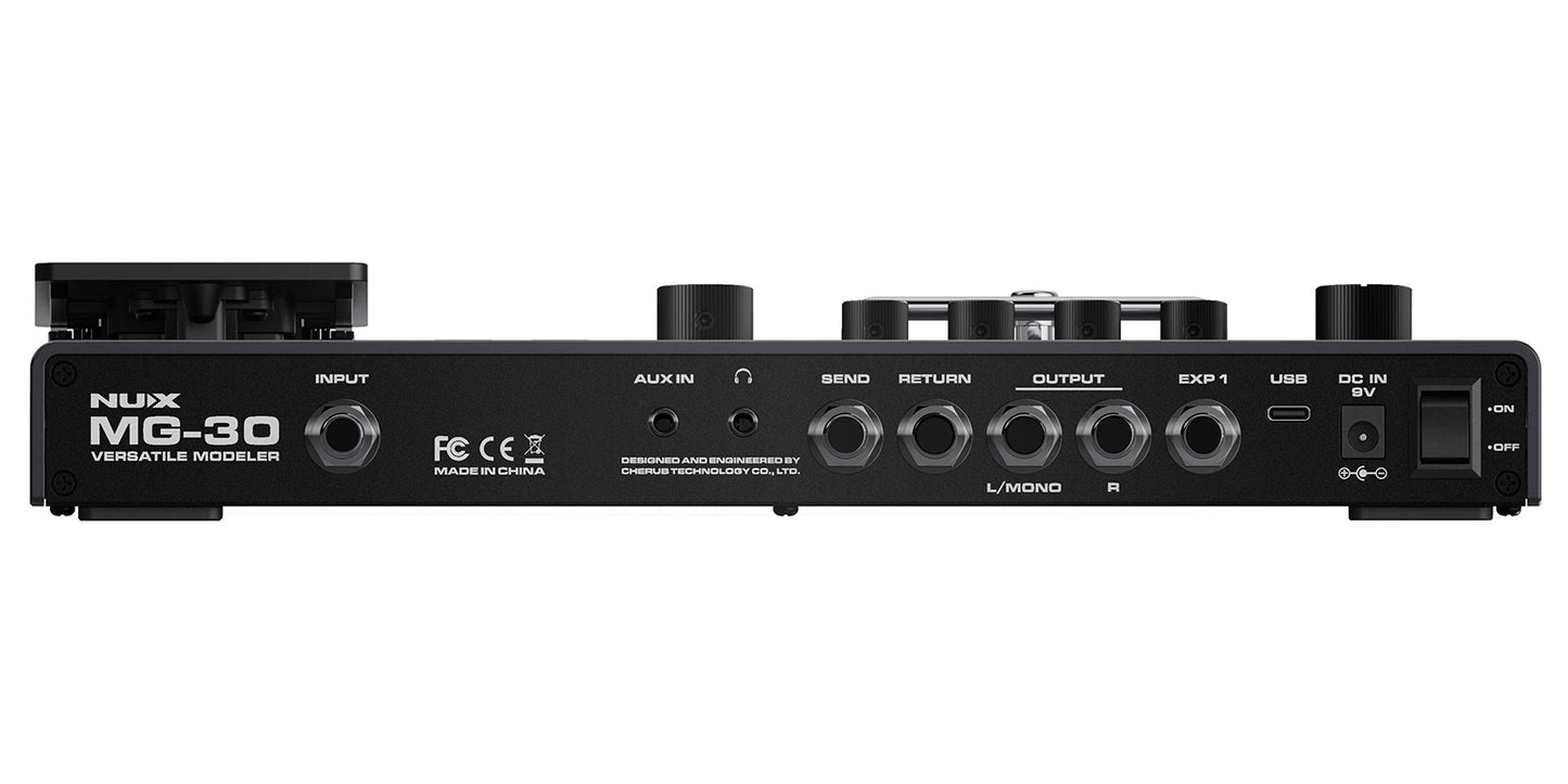 PEDALERA MULTIEFECTOS NUX P/GUITARRA MOD. MG-30 N