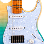 GUITARRA ELECTRICA JET GUITARS ELECT. JS450 COLOR : TRANSPARENT BLUE N