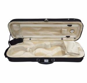 ESTUCHE CONSERVATORIO NEGRO/CREMA VIOLIN K.HOFFMANN | KHES005 N