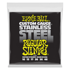 CUERDAS PARA GUITARRA ELÉCTRICA ERNIE BALL  CUSTOM GAUGE  .10-.46