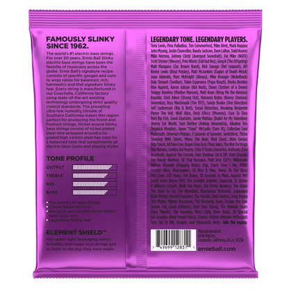 Cuerdas Ernie Ball Power Slinky para bajo Electrico 4 Cdas 2831