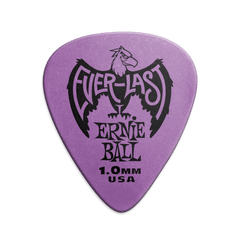 PUAS PARA GUITARRA ERNIE BALL EVERLAST NYLON .1.0 mm MORADO PAQUETE DE 12 PZAS 9193 N
