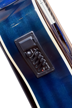 DOCEROLA TEXANA E/ACÚSTICA AZUL SOMBREADA 12 CDAS SEGOVIA | SGC12BLSB N