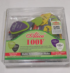 PAQUETE DE 100 PLUMILLAS ALICE NYLON MATE ⌘ AP-100F N