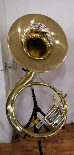 TUBA SOUSAFON LAQUEADA 26" PABELLON SILVERTONE CON ESTUCHE | SLSS001 N
