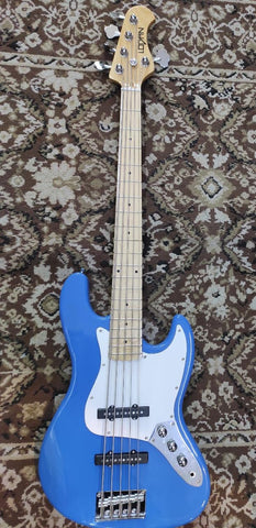 BAJO ELECTRICO LOGAN  DE 5 CUERDAS BLUEBURST