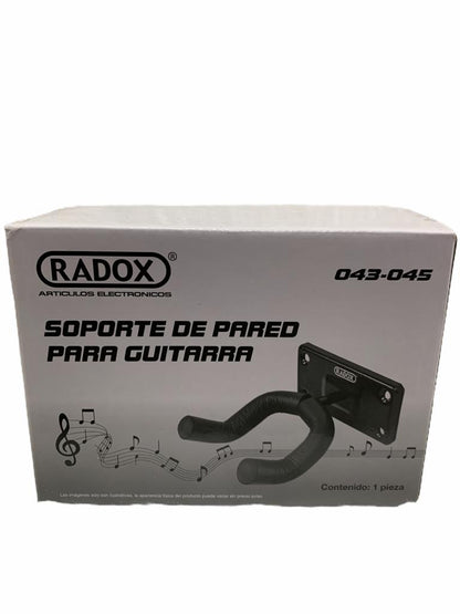 Soporte para Pared para Guitarra Radox (wall Hanger) Negro