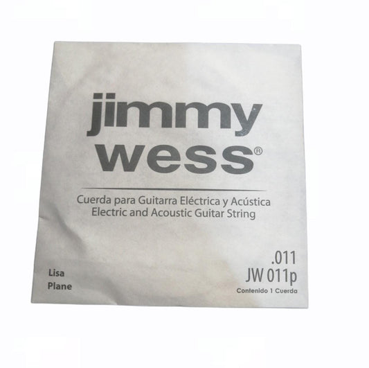 PAQUETE DE CUERDAS GUITARRA ELEC/ACUST. JIMMYWESS LISA ,11 N
