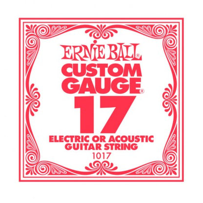 Cuerda Ernie Ball "custom" Guitarra Electrica/acustica ,017
