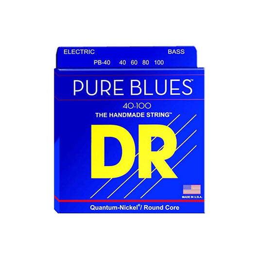 JUEGO DE CUERDAS PARA BAJO ELECTRICO LIGHT 40/100 PURE BLUES DR