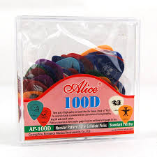 PAQUETE DE 100 PLUMILLAS ALICE NYLON CON RELIEVE