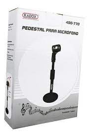 BASE CON PEDESTAL PARA MICROFONO