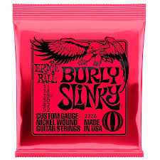 ENC. GUIT. ELEC. EBALL BURLY SLINKY ROJA ,11-,52 2226 N