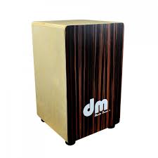 CAJÓN PERUANO TAPA MADERA EBANO ⌘ DMCJ005 N