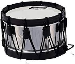 TAMBOR BANDA DE GUERRA INFANTIL AROS DE PLASTICO 10" N