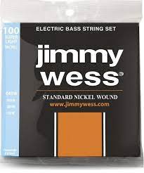 Encordadura Jimmy Wess Bajo Eléctrico Níquel