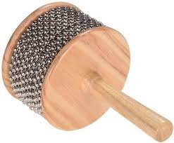 Cabasa de Madera Mango de Madera Chica Dmcb001 N