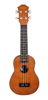 UKULELE SOPRANO LINDEN/ABS COLOR CAFÉ CON FUNDA COPACABANA