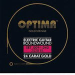 JUEGO CUERDAS GUITARRA ELECTRICA OPTIMA ,09-,42 24 KILATES ORO