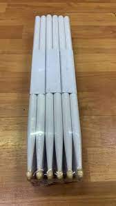 BAQUETA BLANCA 5B MAPLE MADERA PAQC/12 PARES DIAM.595" DM N