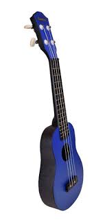 UKULELE SOPRANO LINDEN/ABS COLOR AZUL CON FUNDA COPACABANA | CPUK052 N