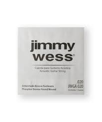 PAQUETE DE CUERDAS GUITARRA ACUSTICA JIMMYWESS .020 N