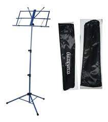 ATRIL PARA PARTITURA AZUL CON FUNDA STRUKTURE N