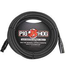 CABLE PARA MICROFONO 8mm 7.62cm XLR-XLR PIG HOG N