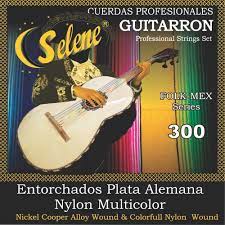 Juego de Cuerdas Guitarrón Selene Nylon Níquel Cobre Mod. 300