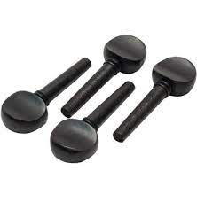CLAVIJA PARA VIOLIN 3/4 - 4/4 MADERA PAQ CON 4 PIEZAS