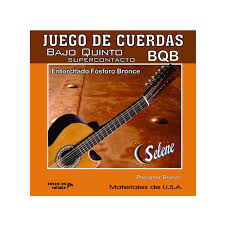 Encordadura bajo Quinto Entorchado Bronce Selene Bqb N