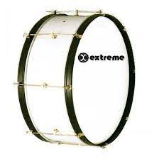 TAMBORA DE MARCHA BLANCA 24X10 8 TORNILLOS EXTREME N