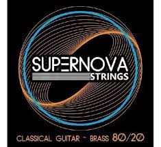 ENCORDADURA SUPERNOVA NYLON NEGRO ENTORCHADO DORADO SNT-N N