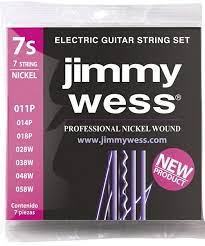 ENC. GUITARRA ELECTRICA JIMMY WESS PROF. 7CDAS