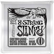 Encoradura Guitarra Electrica Ernie Ball 8-string Slinky Pl