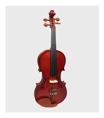 VIOLIN BRILLANTE 4/4 SOLID SPRUCE BOXWOOD CLAVS-BARB-CORD MV012B  N