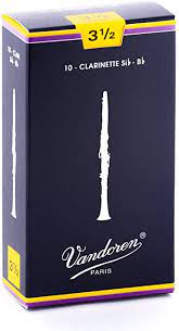 CAJA DE CAÑAS CLAR. SIB 3 1/2 VANDOREN N