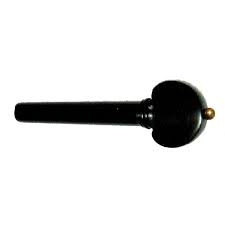 JUEGO CLAVIJAS  PARA VIOLIN 4/4 DE EBANO MOD. INGLES PUNTA DORADA
