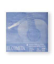 Paquete de 6 Cuerdas El Cometa Guitarra Clásica Nylon 1a